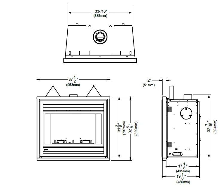 REGENCY-P36D-Gas-Fireplace-fig-1