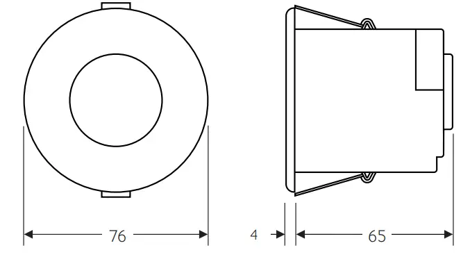 CP-electronics-EBDSPIR-Ceiling-Mounted-PIR-Presence-Detectors-FIG-2