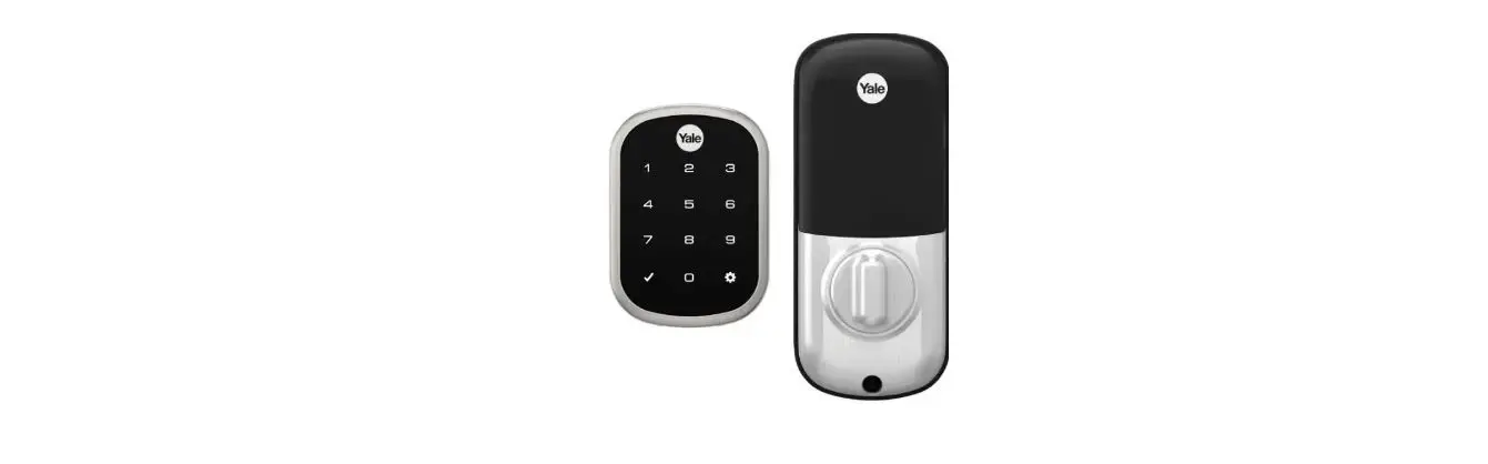 Yale Real Living Yrd156 Key Free Touchscreen Deadbolt With Z Wave Plus Instruction Manual