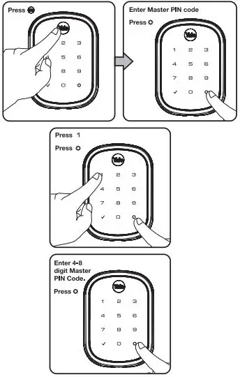 Yale Real Living YRD156 Key Free Touchscreen Deadbolt with Z Wave Plus-fig13