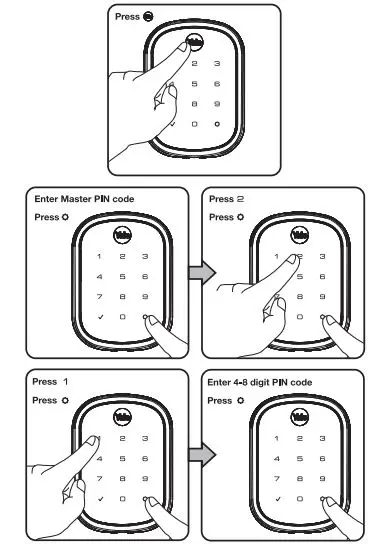 Yale Real Living YRD156 Key Free Touchscreen Deadbolt with Z Wave Plus-fig14