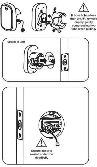 Yale Real Living YRD156 Key Free Touchscreen Deadbolt with Z Wave Plus-fig5