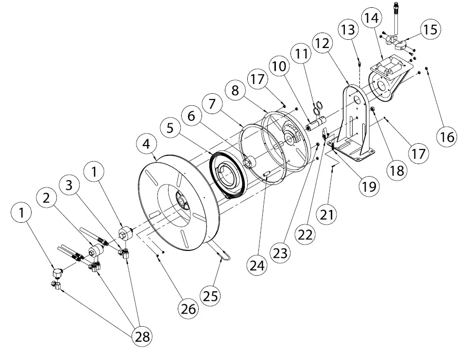 Reelcraft-7800-OLS-Series-7000-Spring-Driven-Hose-Reels-FIG-3