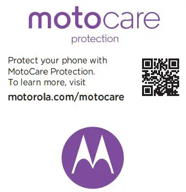 motorola One 5G ACE Mobile User Guide - Motorola logo and QR Code