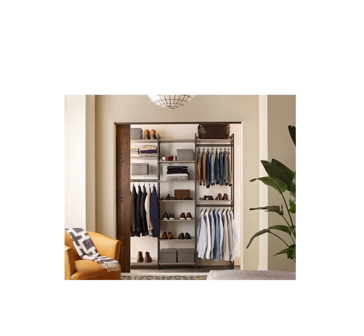 Martha Stewart Ins-0048 Everyday 6ft Closet Hanging And Storage System Instruction Manual