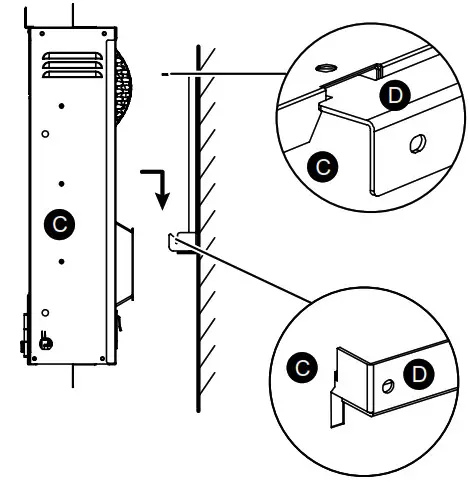 KOMODO SP5736 Wall Mount Electric power Place-Assembly 5
