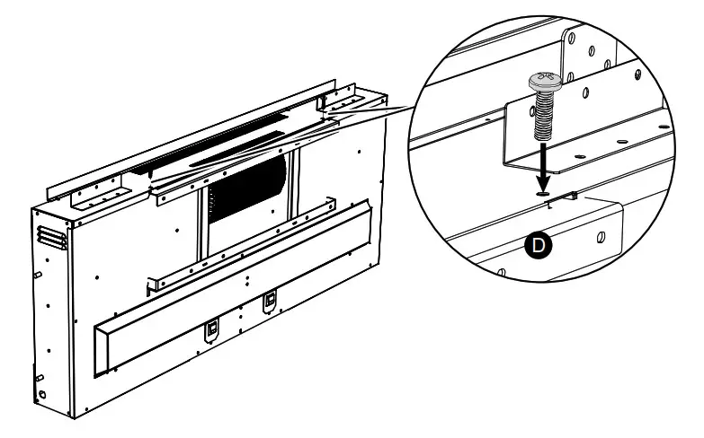 KOMODO SP5736 Wall Mount Electric power Place-Assembly 6