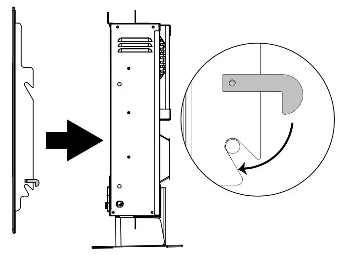 KOMODO SP5736 Wall Mount Electric power Place-Standing Installation 2