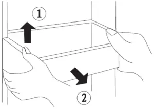 kogan KAMSBSF527B 584L - Rack adjustment and removal