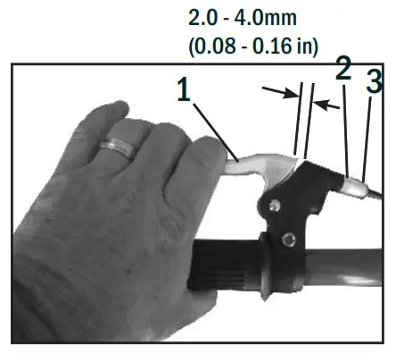 Coleman CT200U-EX V 196cc Mini Bike Instruction-CBRAKE ADJUSTMENT
