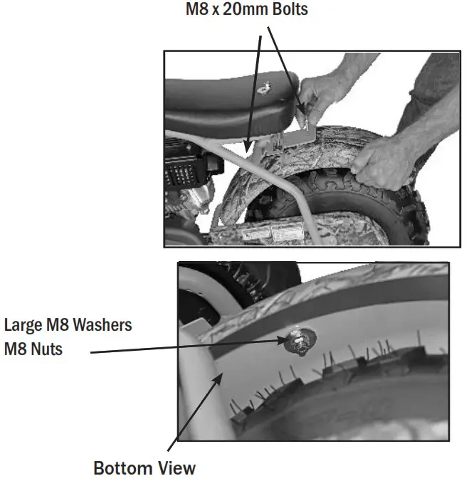 Coleman CT200U-EX V 196cc Mini Bike Instruction--CT200U-EXREMOVA
