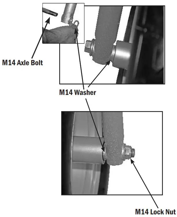 Coleman CT200U-EX V 196cc Mini Bike Instruction--Coleman CT200U-EX V 1 Install M14