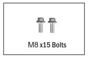 Coleman CT200U-EX V 196cc Mini Bike Instruction--FRONT FENDER INSTALLATION-