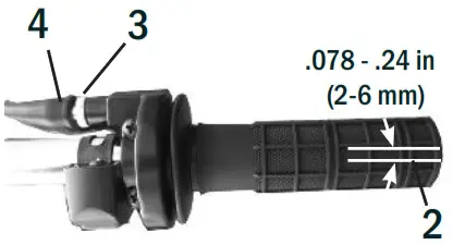Coleman CT200U-EX V 196cc Mini Bike Instruction--Throttle Cable adjustment