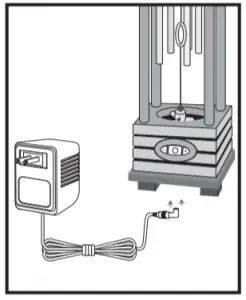 CONNECTING AC ADAPTOR