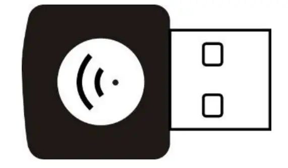 HUION WH1409 V2 Wireless Pen Tablet - Wireless Receiver