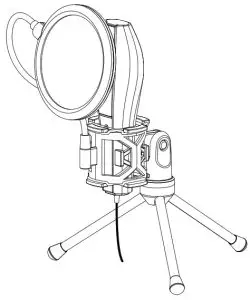 hama 00139907 Microphone MIC-USB Stream - Cover