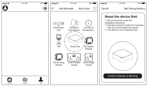 CECSPHB Smart Security Hub - APP Pairing