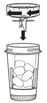 NINJA CB100UK 2 in 1 Power Nutri Blender- MAX FILL