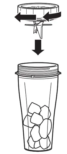 NINJA CB100UK 2 in 1 Power Nutri Blender- MAX LIQUID