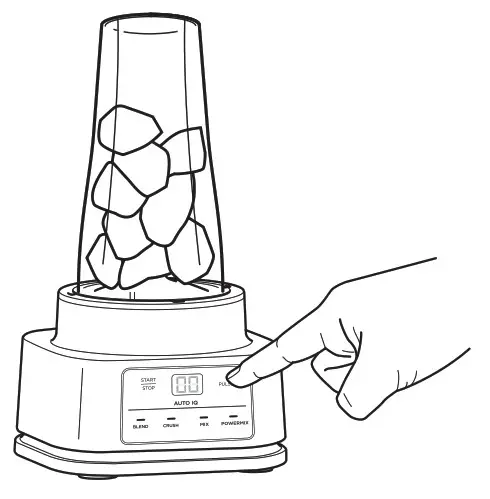 NINJA CB100UK 2 in 1 Power Nutri Blender- program