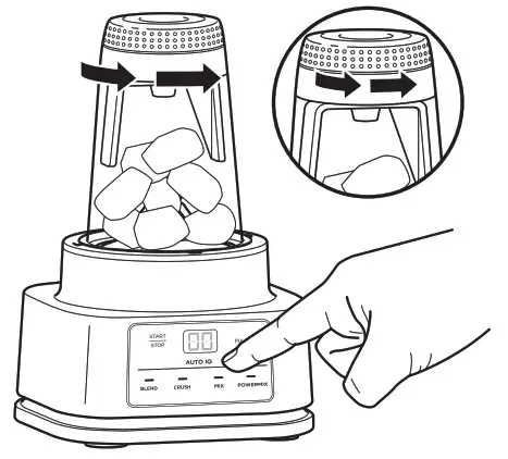 NINJA CB100UK 2 in 1 Power Nutri Blender- twist the Power