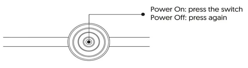 Deeak MF19334 LED Floor Lamp- Foot Switch