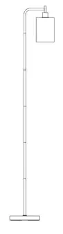Deeak MF19334 LED Floor Lamp