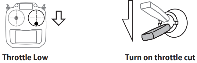 Futaba MC 9200H A Brushless Electronic Speed Controller for Helicopter Airplane - Throttle Low