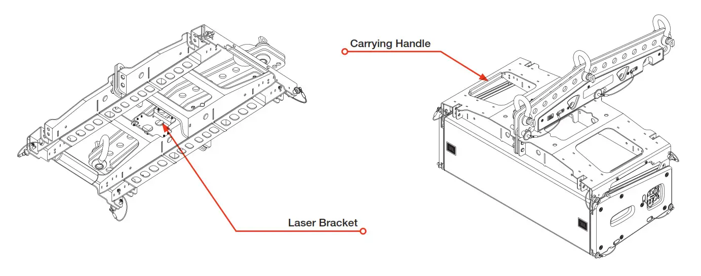 Laser Bracket & Carrying Handle