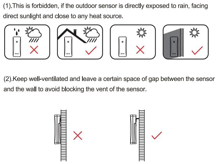 BALDR B0340WST2H2R-V7 Weather Station User Manual - This is forbidden