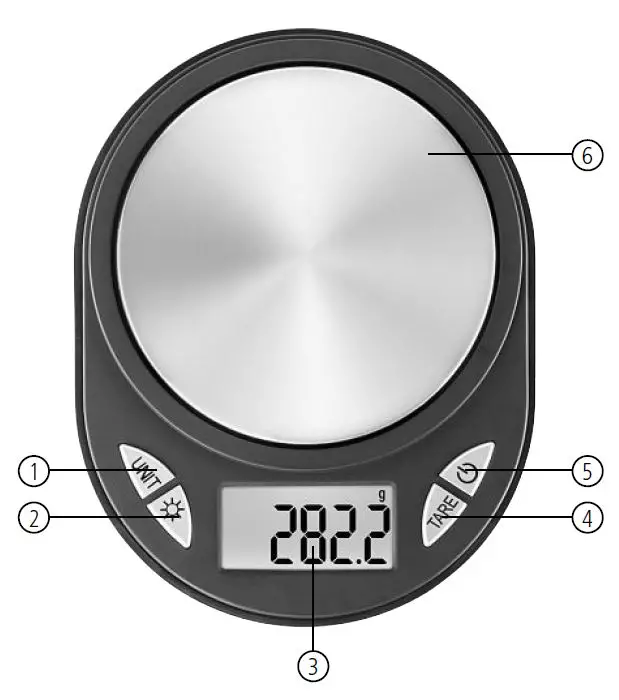 xavax 00095318 Jewel Digital Precision Scales 1