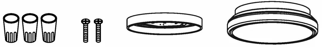 globe GL50403 Smart 14 Inch Flush Mount - box