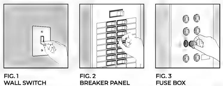 globe GL50403 Smart 14 Inch Flush Mount - fig1
