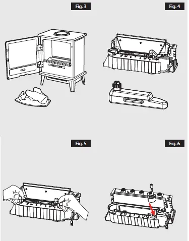 Dimplex Willowbrook WLL20-AU Opti-myst Electric Stove fig 2