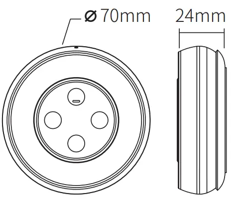 MiBOXER S2 B 2 4G Rainbow Remote - Parameters