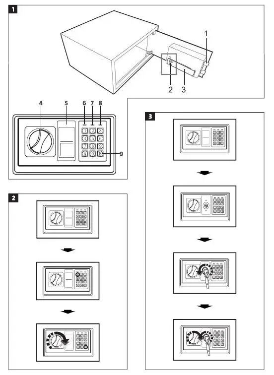 HardHead 013990 Safe Storage of Securities FIG 1