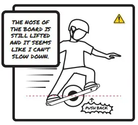 If The Rider’s Weight Continues To Be Forward The Board Will Continue To Give The Rider Push Back