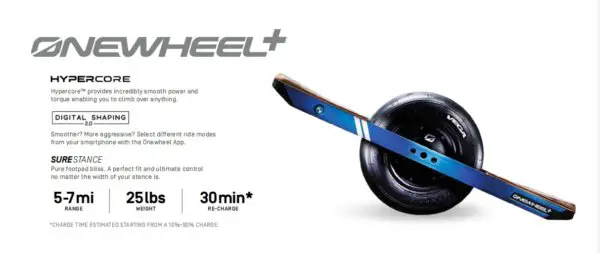 Onewheel Plus Electric Skateboard OVERVIEW