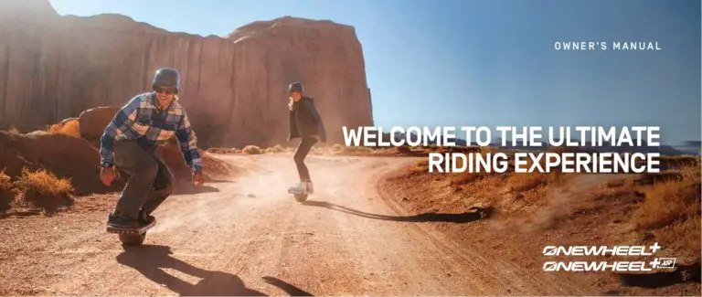 Onewheel Xr Electric Skateboard User Manual