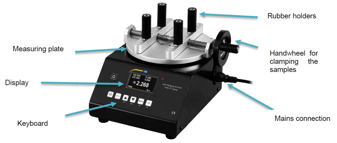 PCE Instruments PCE-CTT Series Torque Meter fig1
