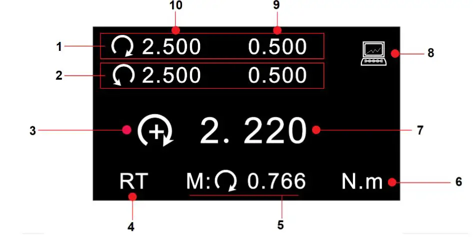 PCE Instruments PCE-CTT Series Torque Meter fig3