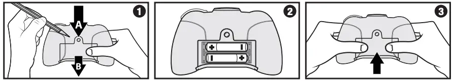How to install batteries