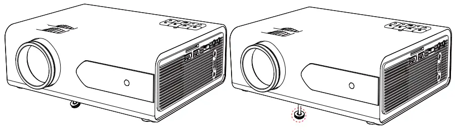 Yaber V3 Mini Bluetooth Projector - 3