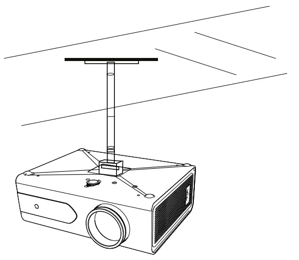 Yaber V3 Mini Bluetooth Projector - 8