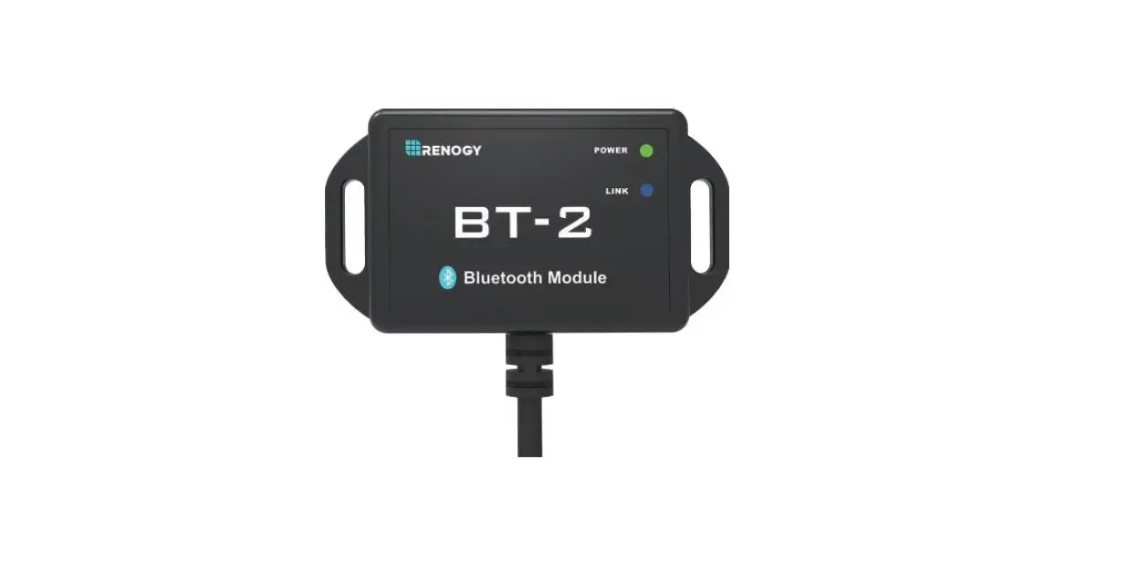 Bt-2 Bluetooth Module For Renogy Solar Products Instruction Manual