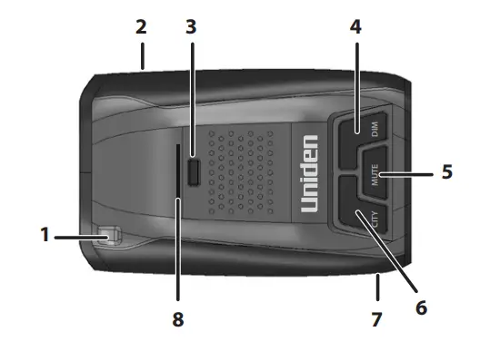 Uniden-DFR1-Long-Range-Laser-and-Radar-Detection,-360°-Protection-City-fig-1