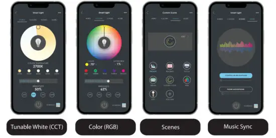 Cleanline A19 9W Smart LED Bulb - control