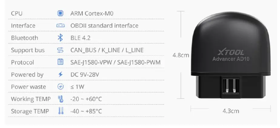 XTOOL-AD10-Advancer-Obd2-Diagnostic-Scanner-FIG-1