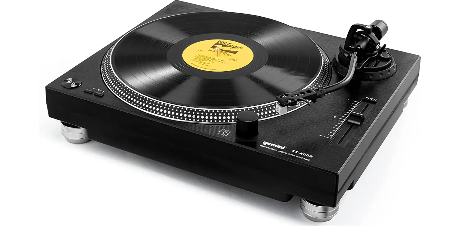 Gemini Tt-4000 Professional Direct-drive Dj Turntable User Manual